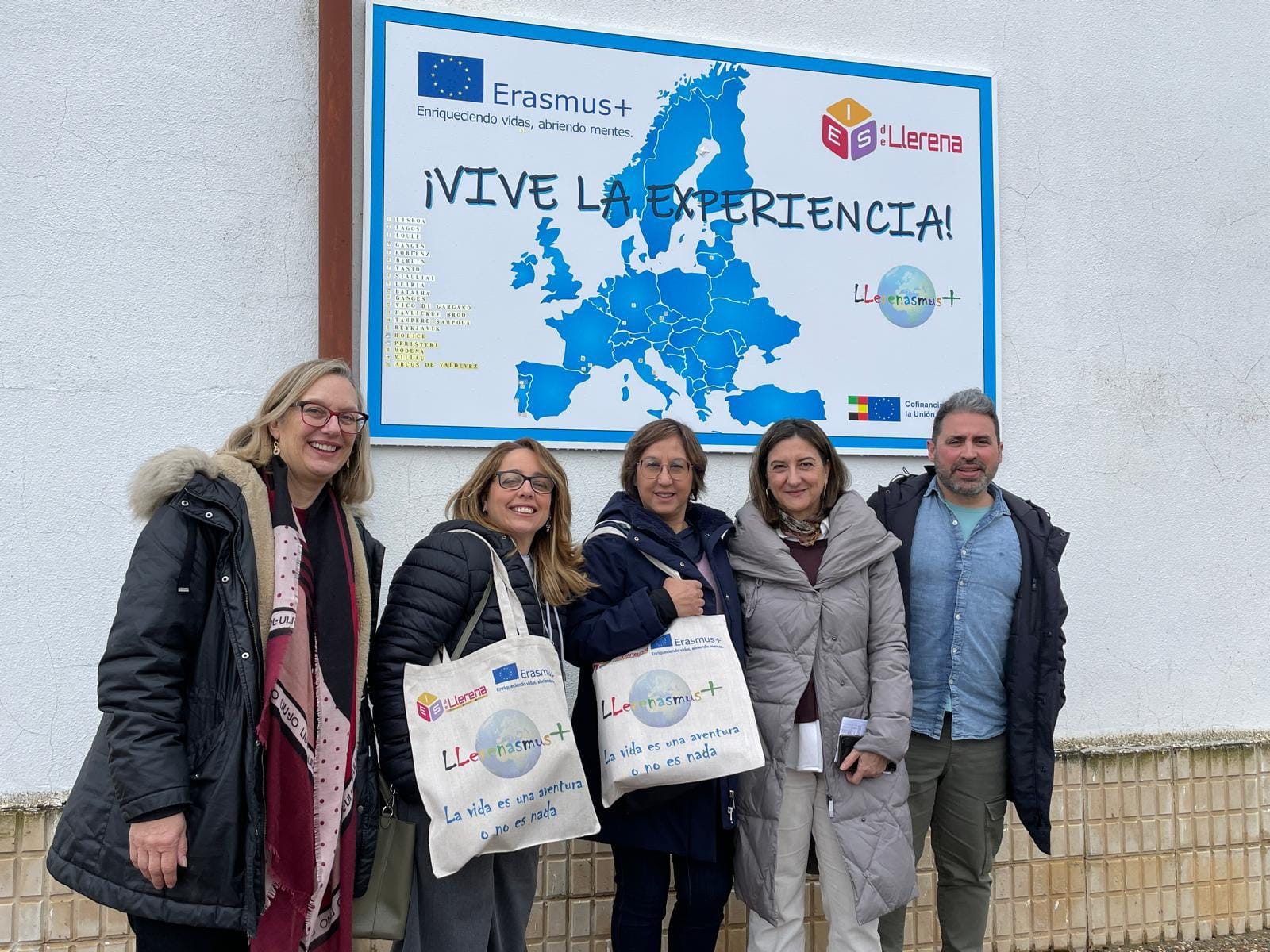 Visita all'IES di Llerena e incontro con i docenti dell'istituto
