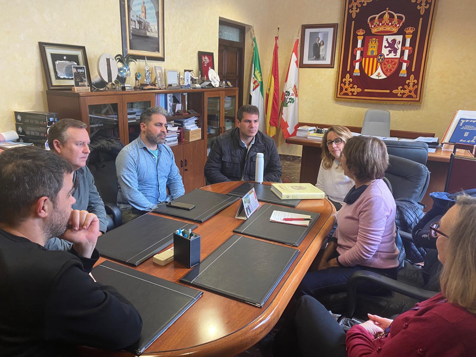 Intervista nella radio scolastica della scuola di Llerena