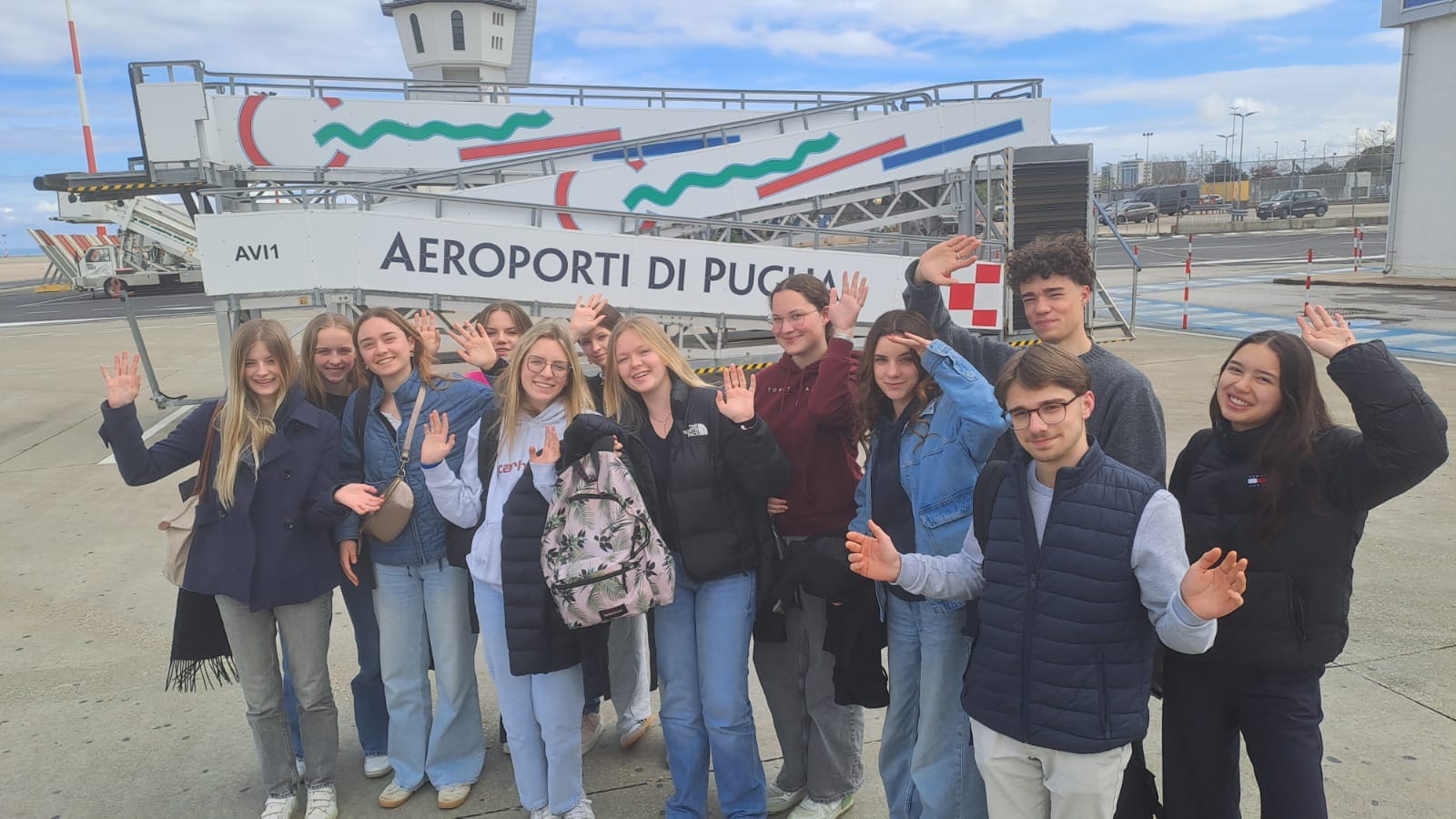 Il 29 Marzo sono giunti a Brindisi i nostri Partner Francesi