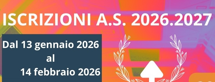 ISCRIZIONI A.S. 2026/2027